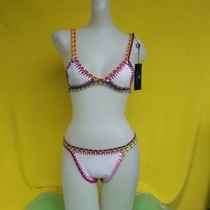 REE BEES stitched swimwear (L) (NWT)